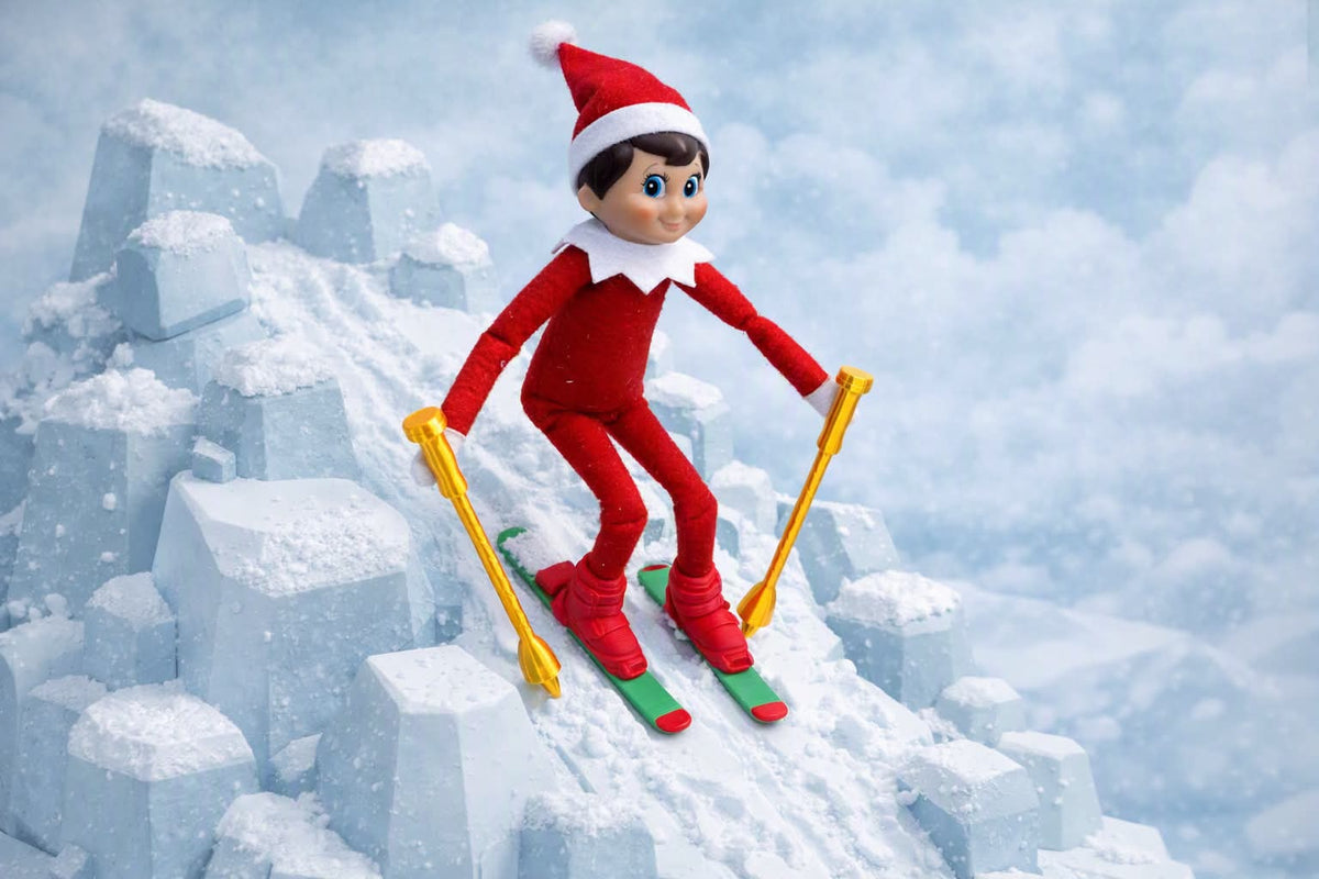 Elf Skis and poles Costume