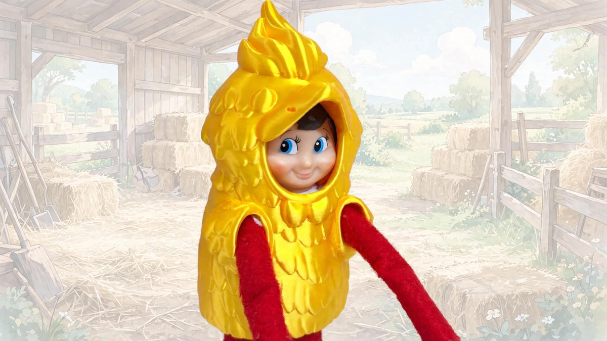 Chicken Elf Costume