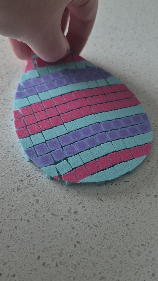 Easter fidget blanket