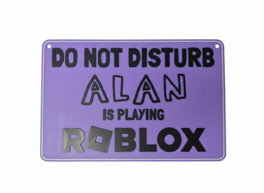 Gamer's Door Sign