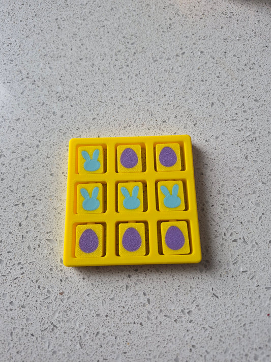 Easter egg tic tac toe