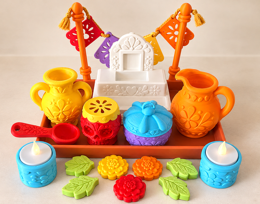 Día de los Muertos Pour & Play Set