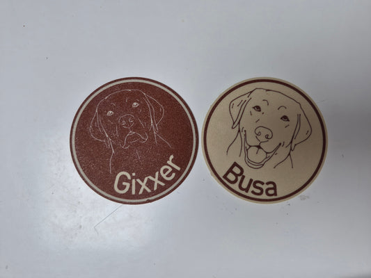 Personalised Pet Coasters