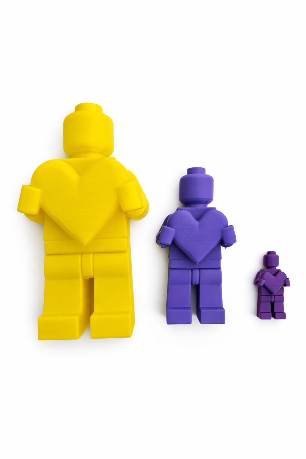 Brick Man with Heart