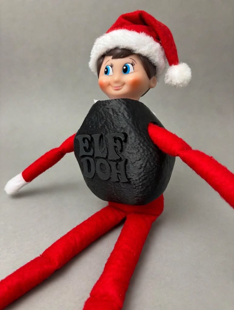 Lump of Coal Elf Doh Costume