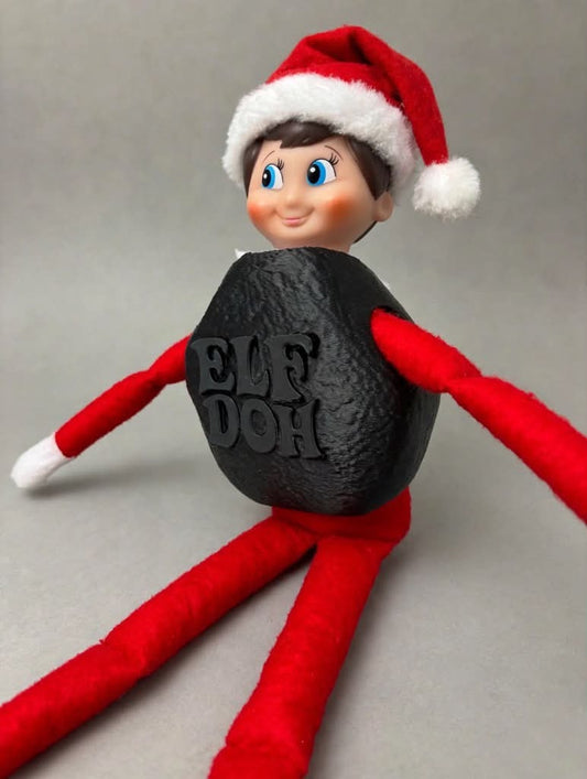 Lump of Coal Elf Doh Costume