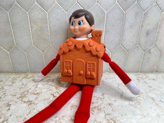 Gingerbread Man or House costume for Elf