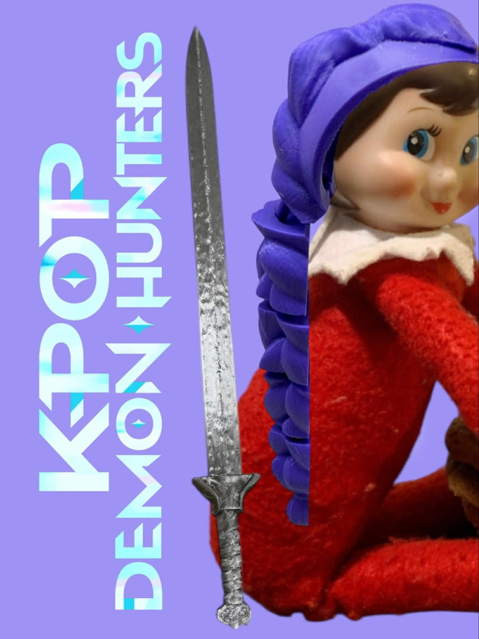Rumi Wig and Sword for Elf
