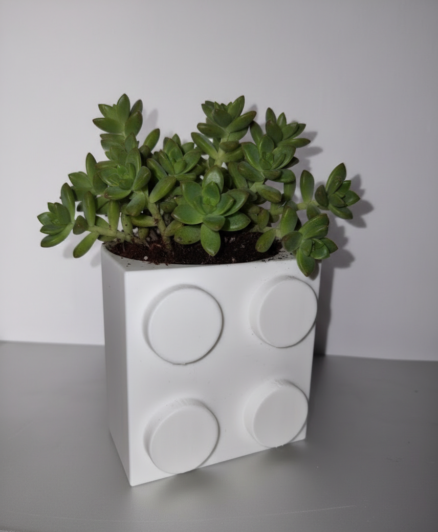 Brick Plant Pot