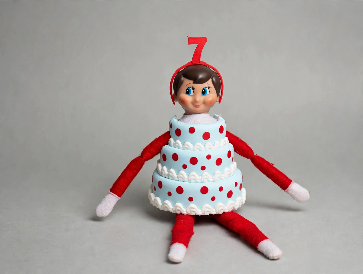 Elf Birthday Cake Costume